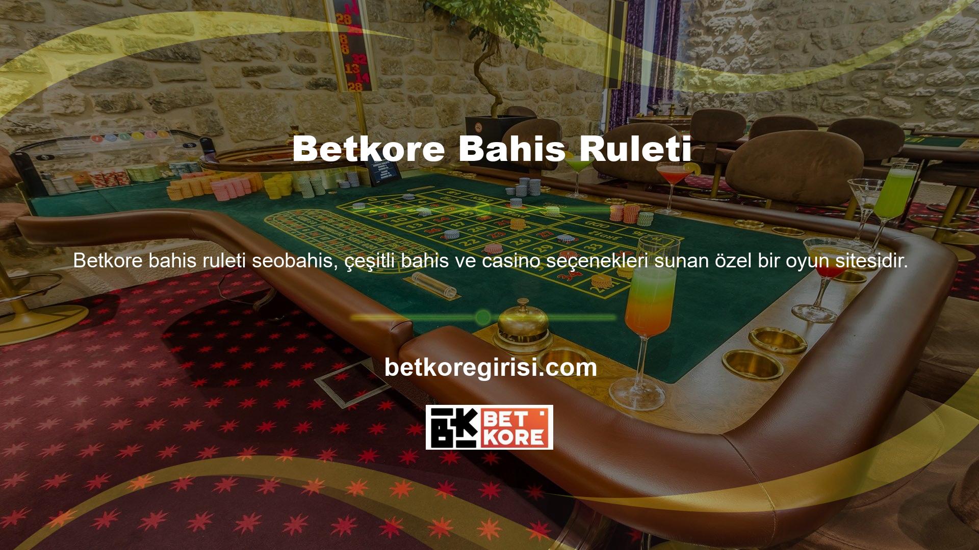 Betkore, Türk yayın girdiğinden bu yana çok sayıda oyuncu kazanmış ve casino sektöründe aktif bir web sitesidir