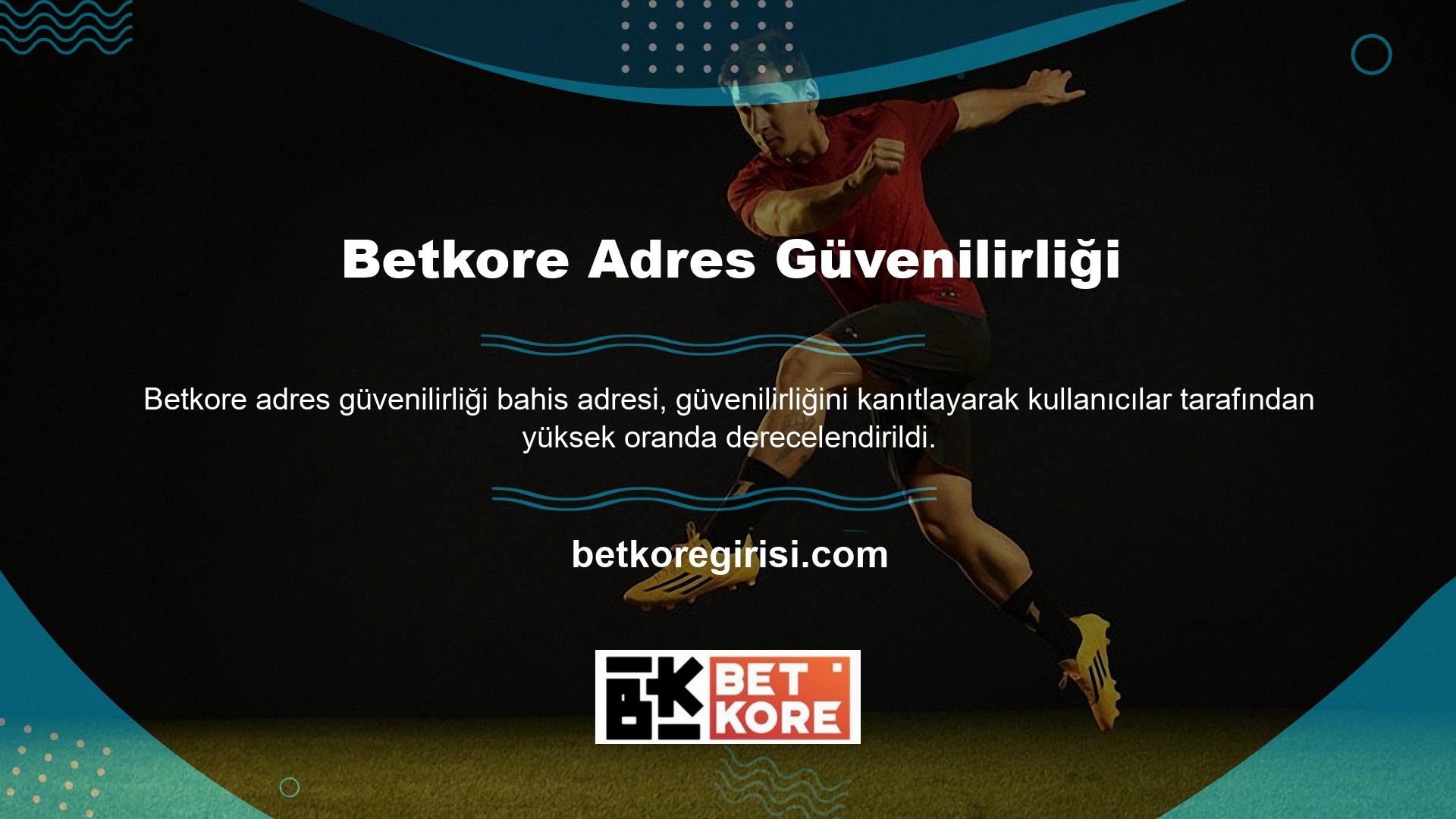 Tıpkı çoğu bahis sitesi gibi, Betkore sitesi herhangi bir belge istemez