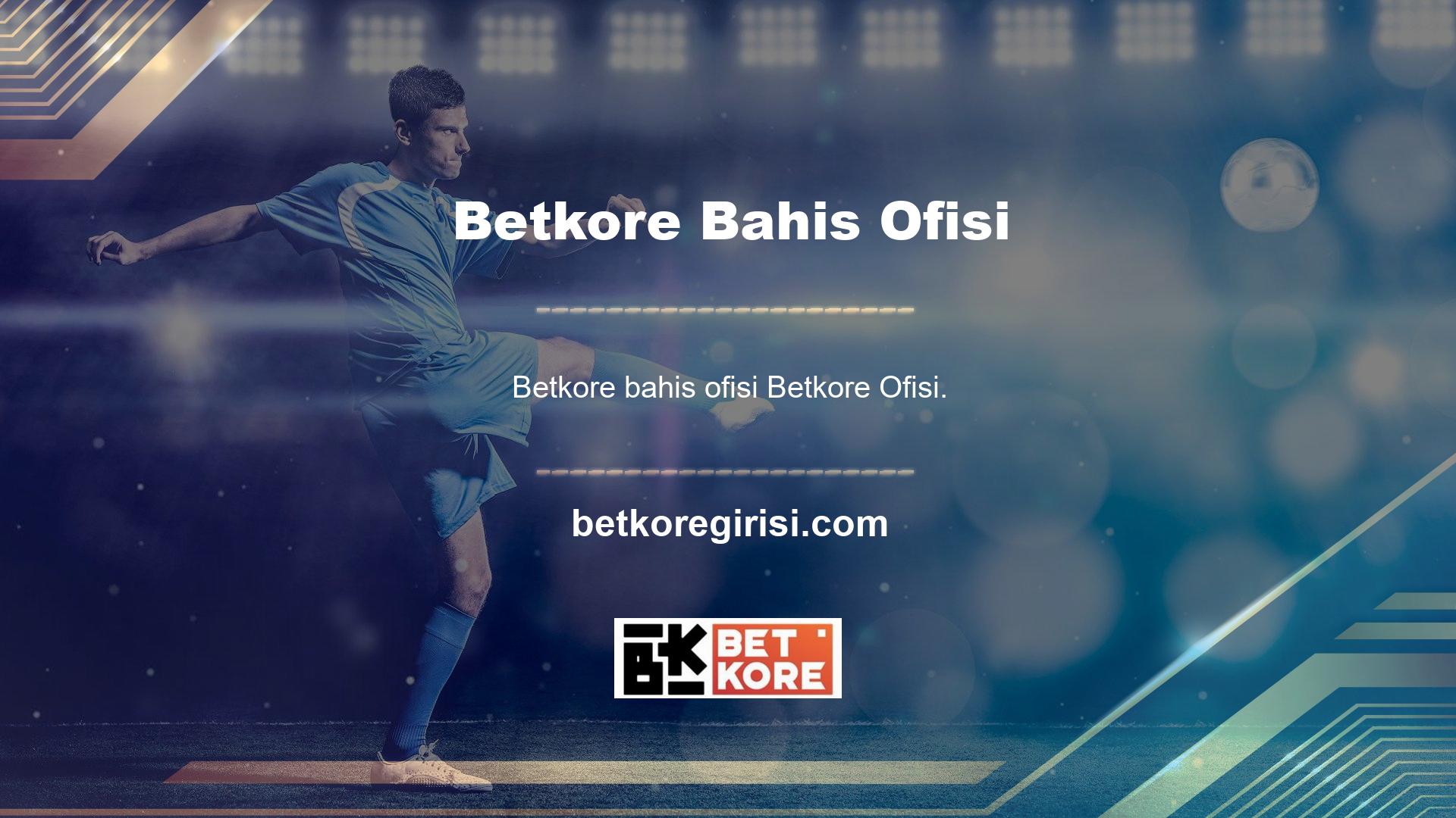 Canlı bahis ve casino oyun sitesi Betkore de bonus teklifiyle dikkat çekiyor