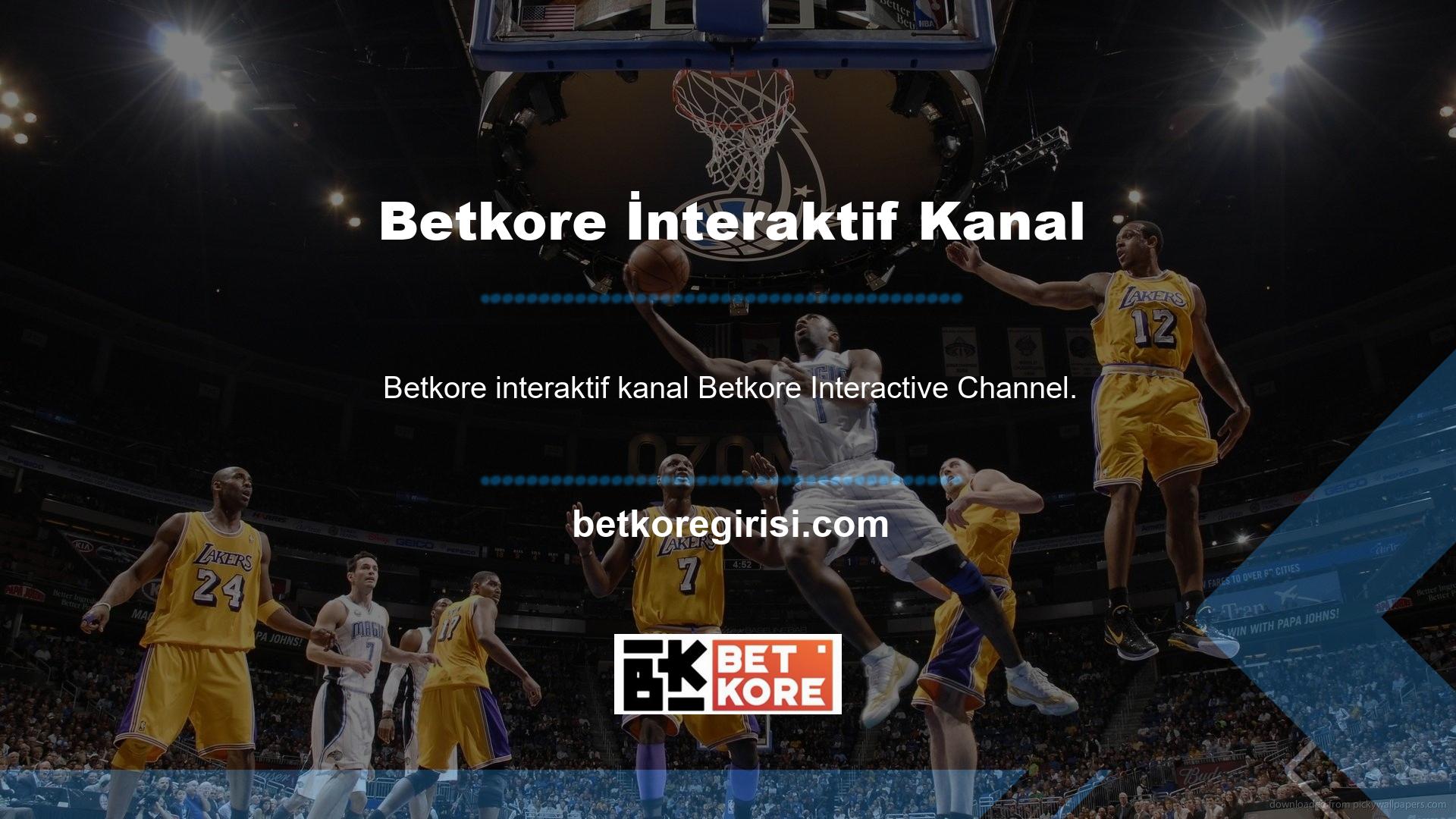 Telefon ve canlı destek ekibimize ek olarak, Betkore Etkileşimli Kanal Etkileşimli Kanallar sosyal medya aracılığıyla etkileşime girmenizi sağlar